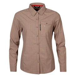 Leiri Naisten Pitkähihainen Ruutupaita