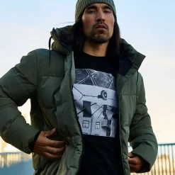 Linjat Miesten Parkatakki