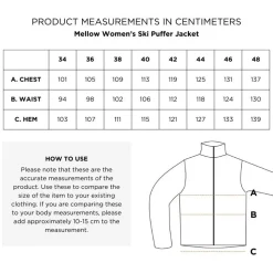 Mellow Puffer Laskettelutakki Naisten