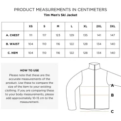 Tim Miesten DrymaxX Laskettelutakki