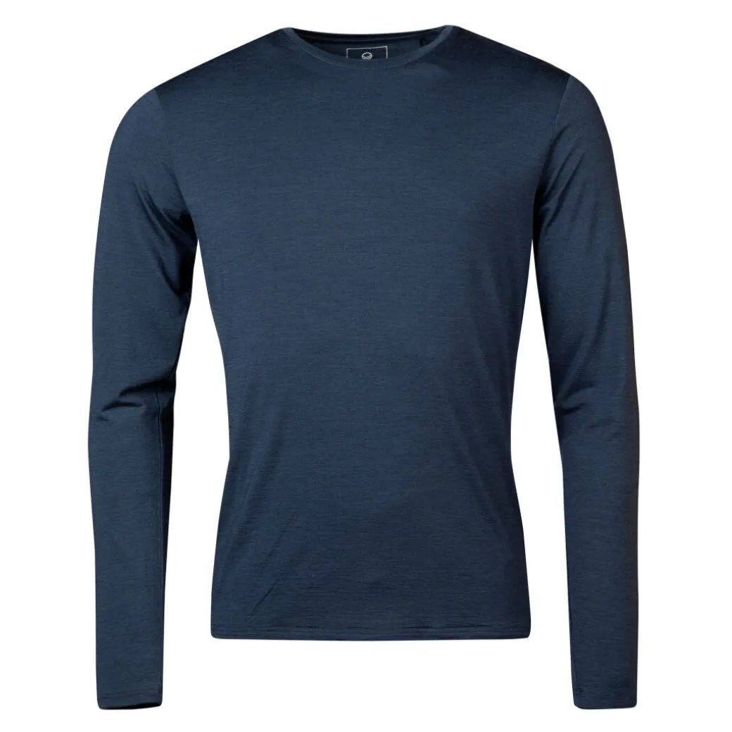 Tuntu Miesten Merino Pitkähihainen Paita